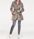Designer-Trenchcoat taupe
