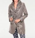 Designer-Trenchcoat taupe
