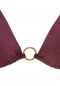 Designer-Triangel-Bikini bordeaux C/D-Cup