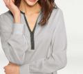 Designer-Tunika grau