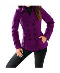 Designer-Wolljacke beere