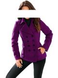 Designer-Wolljacke beere