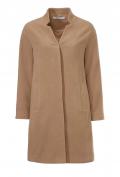 Designer-Wollmantel camel