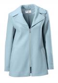 Designer-Wollmantel mint
