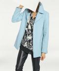 Designer-Wollmantel mint
