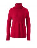 Designer-Wollpullover mit Kschmir rot