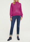 Designer-Wollpullover pink