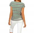 Doppellagiges-Jacquard-Shirt ecru-apfelgrün