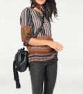 Druckbluse bunt