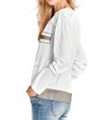 Druckshirt ecru
