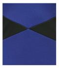 Etuikleid royalblau-schwarz
