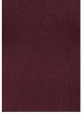 Feinstrickkleid mit Spitze bordeaux