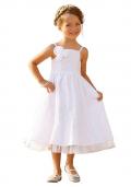 Festliches Kinder-Kleid weiß