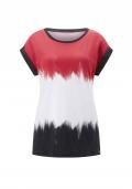 Fitness-2-Teiler schwarz-rot
