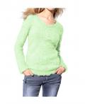 Flauschpullover mint