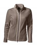 Fleecejacke taupe