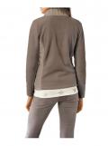 Fleecejacke taupe