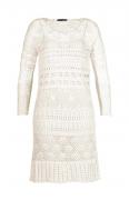 Häkelkleid creme