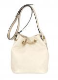 Handtasche creme-sand-gold