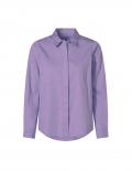 Hemdbluse mitSchmuckknöpfen lavendel