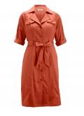 Hemdblusenkleid rost