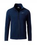 Herren-Fleecejacke dunkelblau