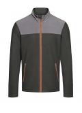 Herren-Fleecejacke graphit