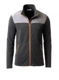 Herren-Fleecejacke graphit