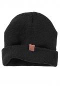 Herren-Lederimitatjacke + Beanie