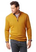 Herren-Troyerpullover curry Gr. 5XL