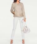Jacke mit Daunen sand