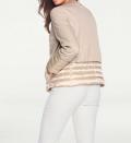 Jacke mit Daunen sand