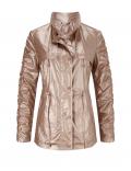 Jacke puder-metallic