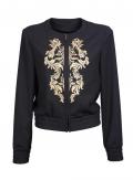 Jacke schwarz-gold