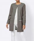 Jacquard-Blazer grau