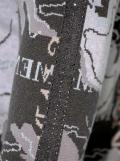 Jacquard-Pullover mit Stehkragen graphit-hellgrau
