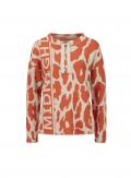 Jacquard-Pullover terra-sand