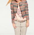 Jacquardblazer bunt