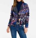 Jacquardblazer bunt