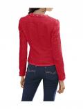 Jacquardblazer rot