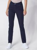 Jeans mit Passformsattel hinten dark blue