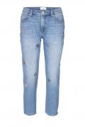 Jeans mit Strass blau
