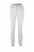 Jeanshose Amirela hellgrau