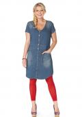 Jeanskleid blau