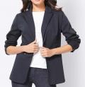 Jersey-Blazer marine-toffee