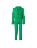 Jersey-Hosenanzug grasgrün