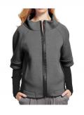 Jerseyblazer grau-schwarz