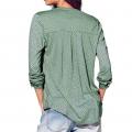 Jerseybluse schilf-schwarz