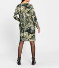 Jerseykleid khaki-lindgrün