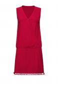 Jerseykleid rot
